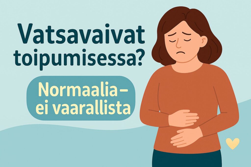 vatsavaivat tavallisia ravitsemuskuntoutuksessa