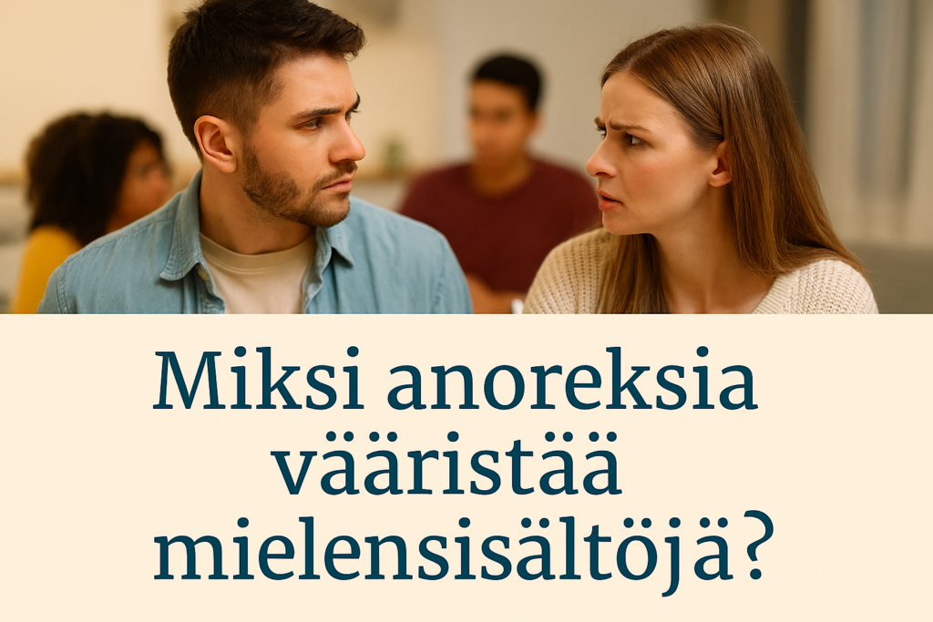 Miksi anoreksia vääristää mielensisältöjä?