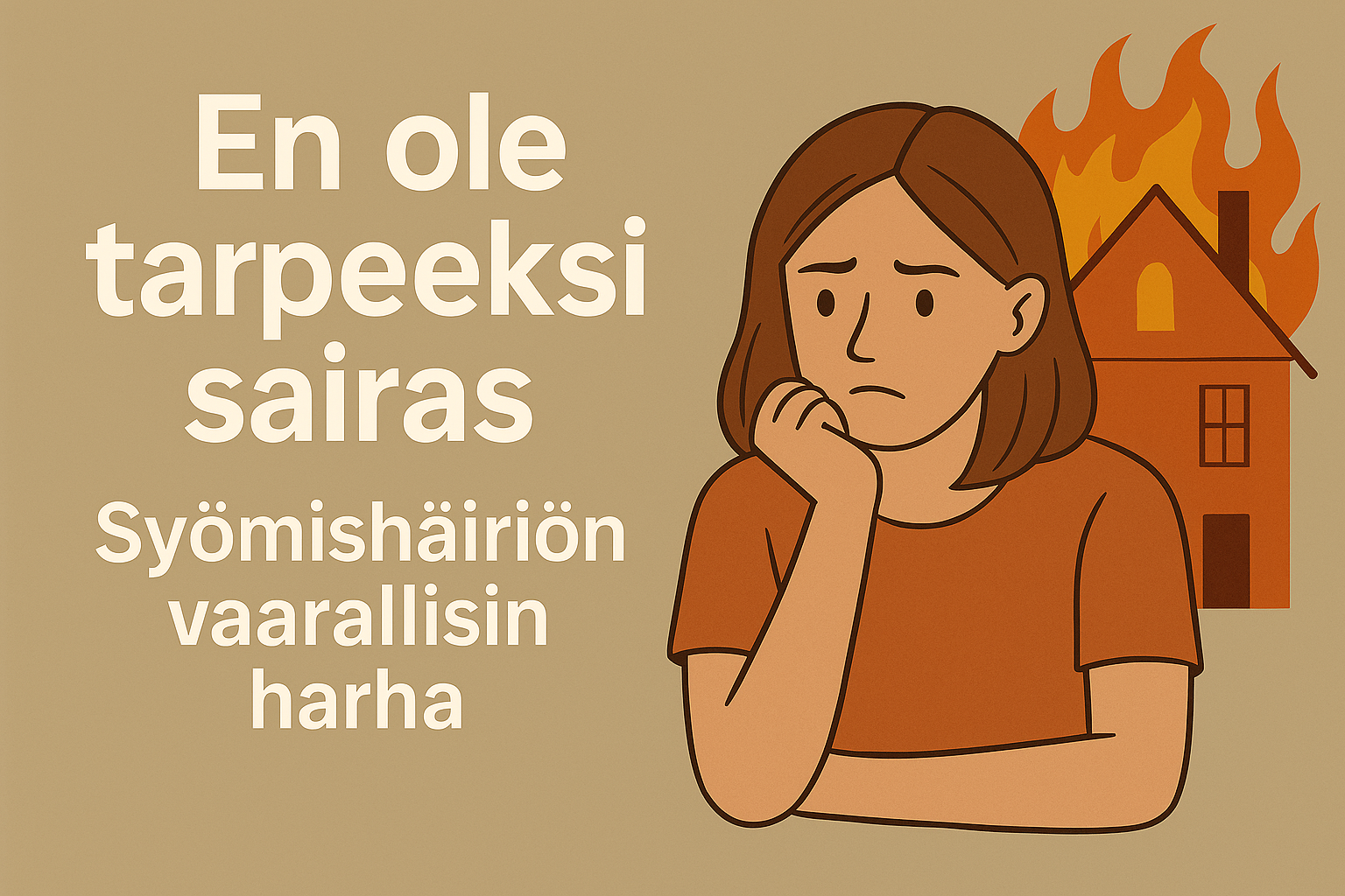 En ole tarpeeksi sairas- anoreksian harha