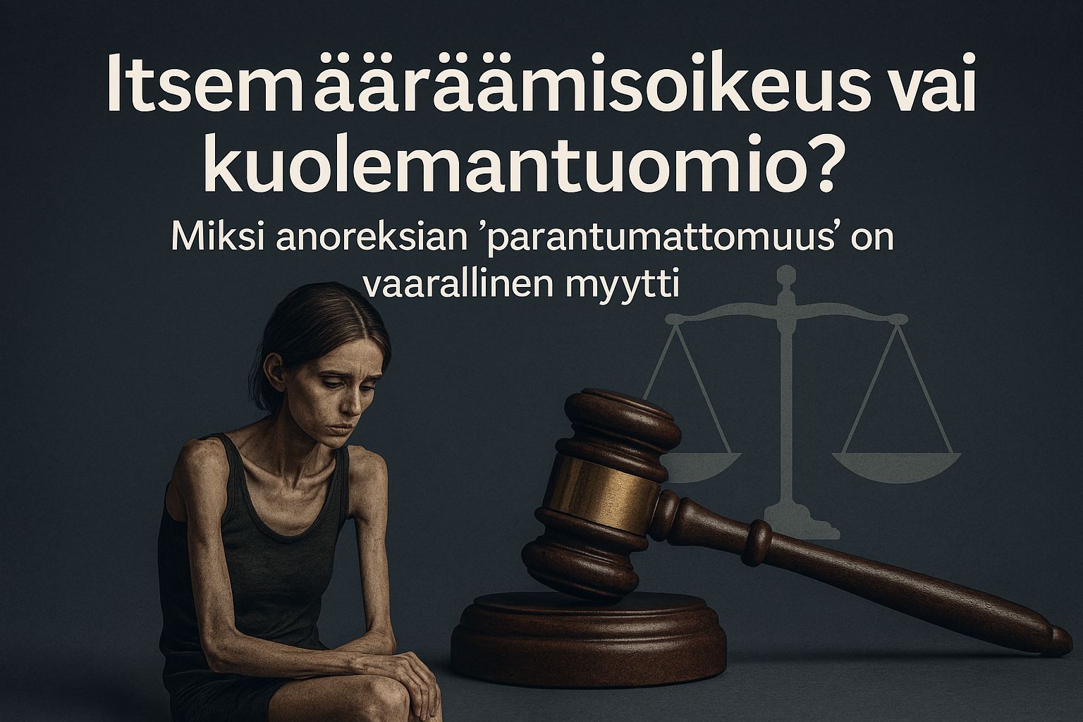 miksi anoreksiassa itsemääräämisoikeus on ongelma