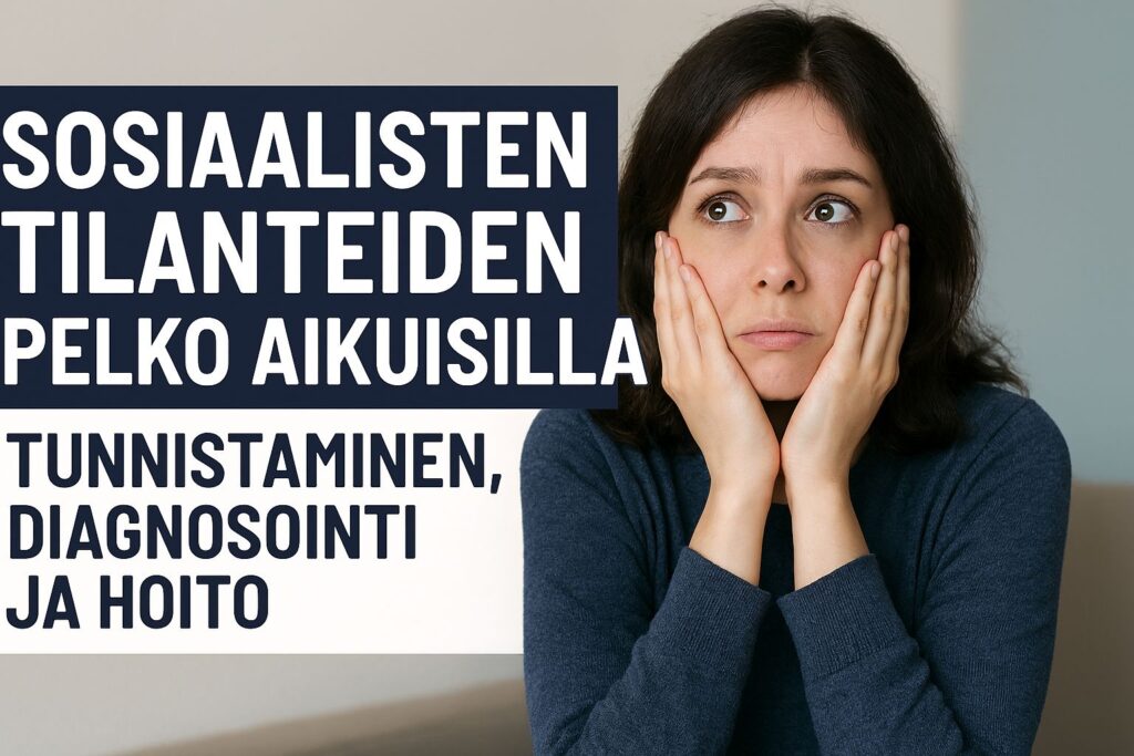 sosiaalisten tilanteiden pelko kuva