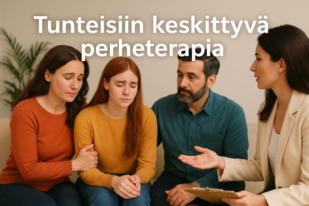 Miksi vanhempi on tärkein tuki syömishäiriöstä toipumisessa tunteiseiin perustuva perheterapia