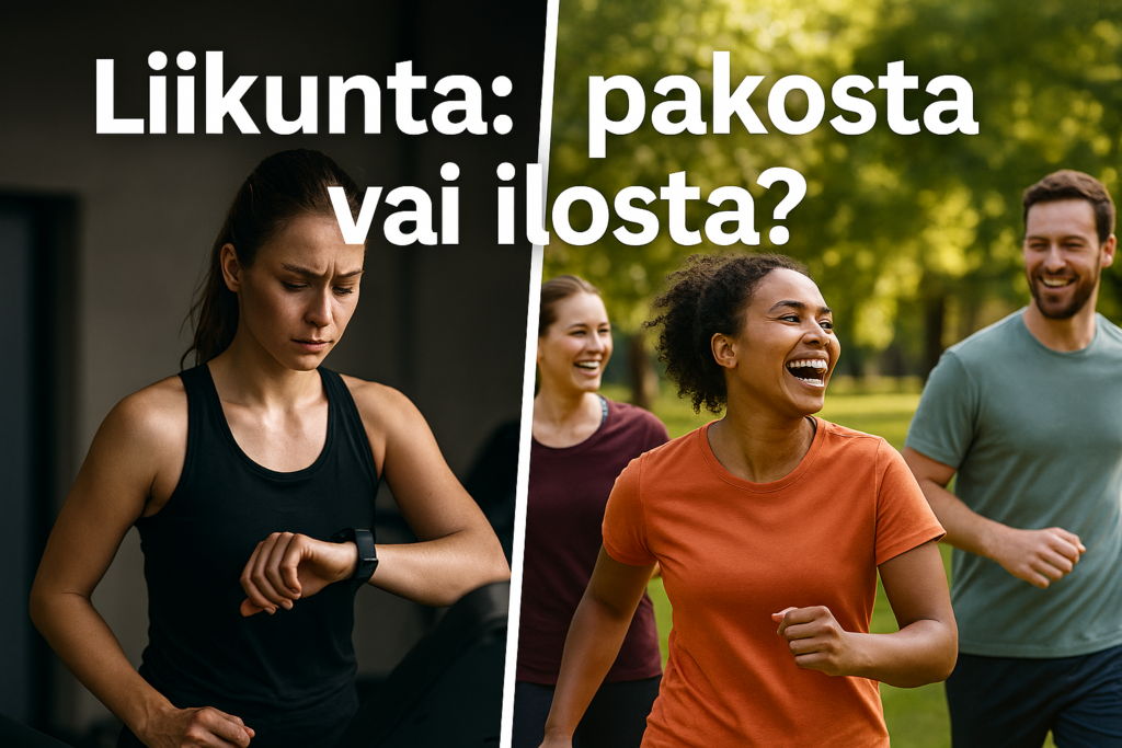 Liikunta: pakosta vai ilosta?