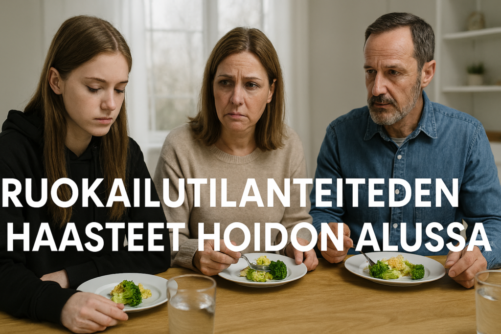 Ruokailutilanteiden haasteet anoreksian hoidon alussa
