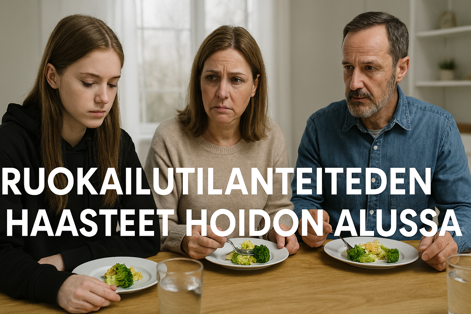 Ruokailutilanteiden haasteet anoreksian hoidon alussa